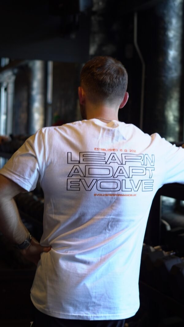 Evolve White Tee